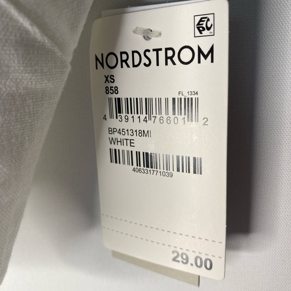 NWT BP XS linen Crop top - Picture 3 of 4